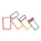 Tickit Wooden Rainbow Architect Rectangles, Set of 7 73414 - alternate 7